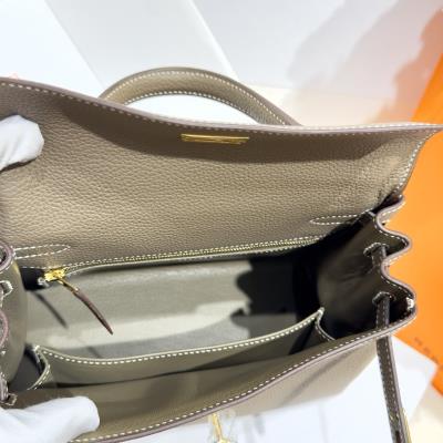 wholesale quality hermes kelly 25 togo retourn etoupe ghw